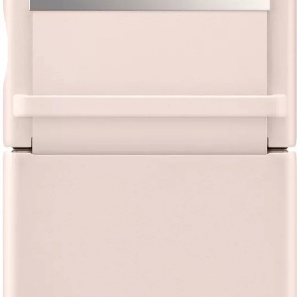 Samsung Flip 4 Leather Case Peach Brand New Never Opened